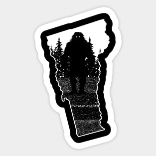 Vermont Bigfoot Sticker